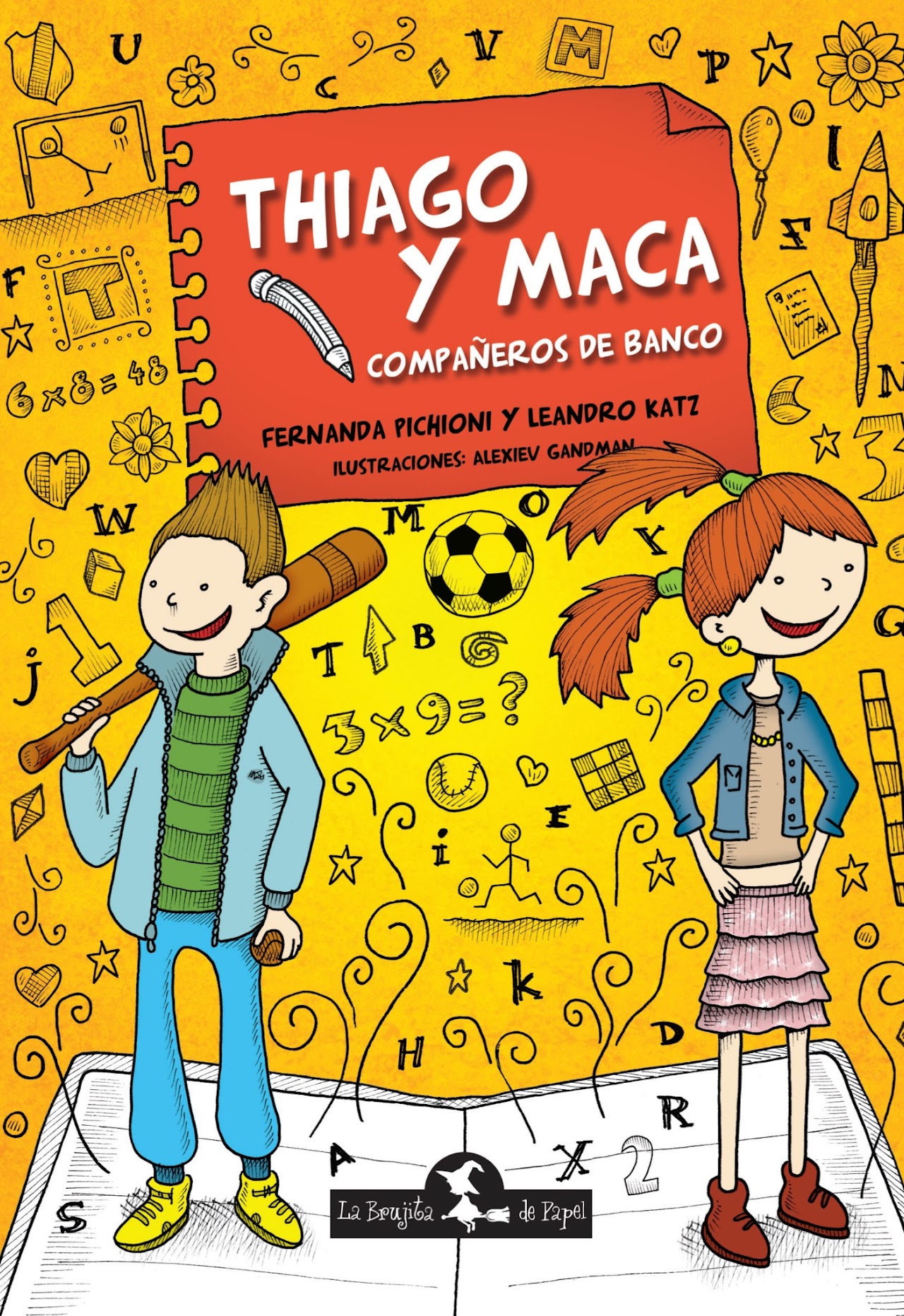Thiago y Maca, compañeros de banco